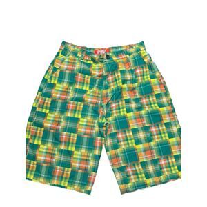 Celebrity by Design Men’s Shorts Size 36 Plaid Madris Colorful